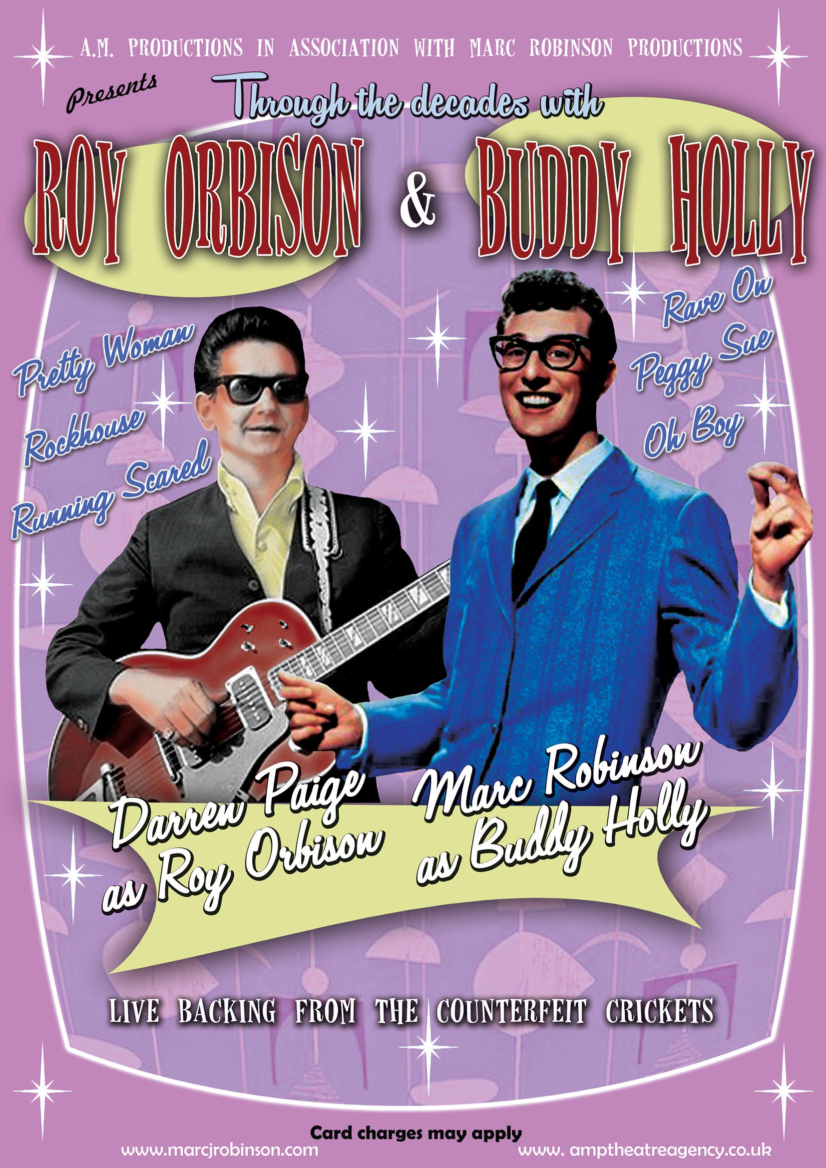 Through the Decades with Roy Orbison and Buddy Holly Sinden Theatre